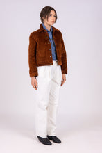 Upload the image to the Gallery viewer, Dama - Velvet White women's trousers