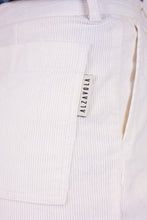 Upload the image to the Gallery viewer, Dama - Velvet White women's trousers