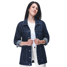 Carica l'immagine nel visualizzatore di Gallery, Zuan - Giubbino denim unisex