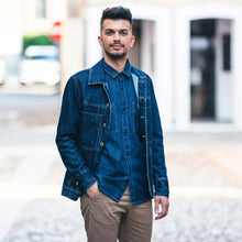Carica l'immagine nel visualizzatore di Gallery, Zuan - Giubbino denim unisex