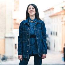 Carica l'immagine nel visualizzatore di Gallery, Zuan - Giubbino denim unisex