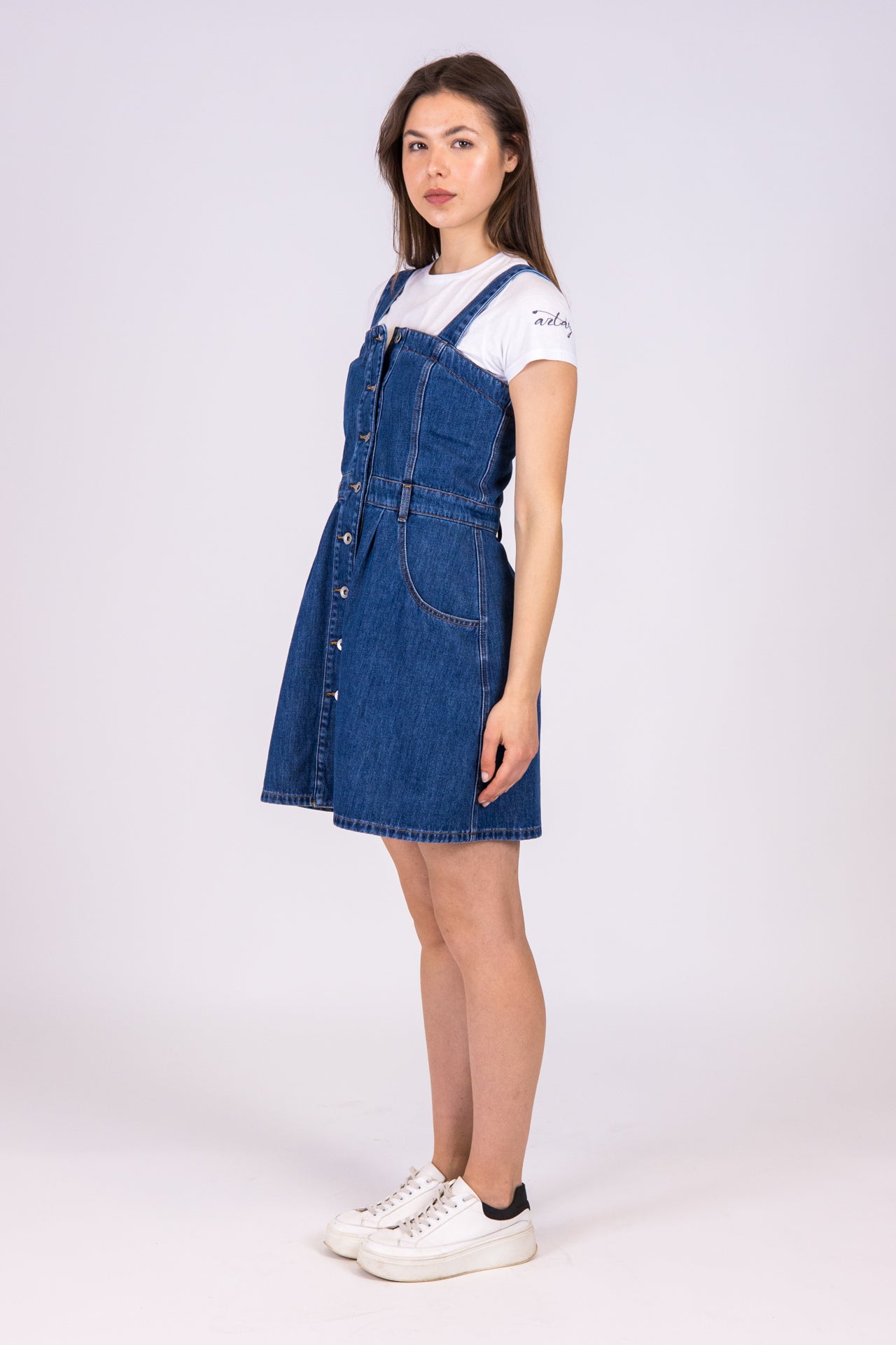 vestito denim estivo erdenite di alzavola abbigliamento sostenibile