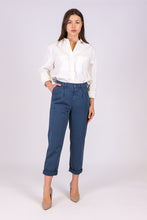 Carica l&#39;immagine nel visualizzatore di Gallery, alzavola moda sostenibile pantalone donna dama 
