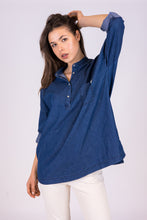 Carica l&#39;immagine nel visualizzatore di Gallery, alzavola moda sostenibile camicia carola 2

