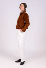 Upload the image to the Gallery viewer, Dama - Velvet White women&#39;s trousers
