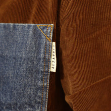 Carica l&#39;immagine nel visualizzatore di Gallery, Lunardo - Camicia Velvet Cioccolato unisex
