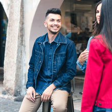 Carica l&#39;immagine nel visualizzatore di Gallery, Zuan - Giubbino denim unisex

